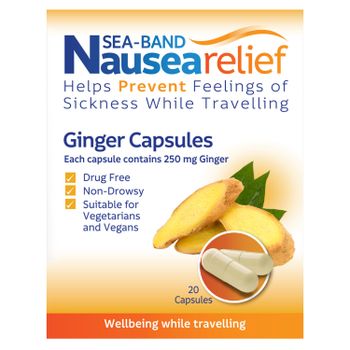 Sea-Band Nausea Relief Ginger