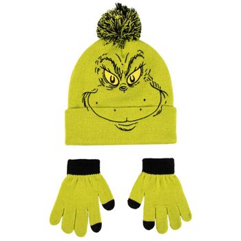 Stitch Gorro Set De Invierno Guantes Y Gorro Azul Claro Niño para niño