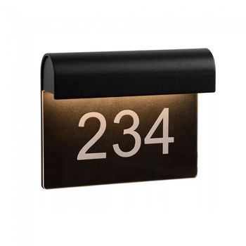 Aplique de pared exterior led thesi (8w)