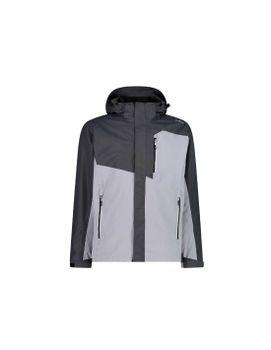 Chaqueta de Montaña CMP Man Zip Detachable Inn. Hombre Dark Gris