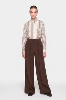 camisa de rayas multiline l