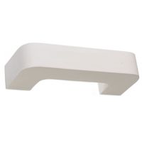 lampara de pared blanco ceramica alt 8 cm