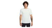 maillot de manga corta nike  strong dri fit adv  strong  solar chase blanco para hombre