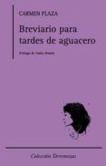 breviario para tardes de aguacero