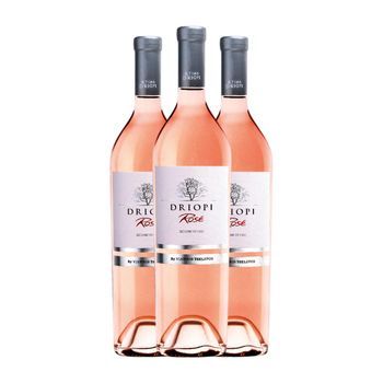 Ktima Tselepos Vino Rosado Driopi Rosé Neméa 75 Cl 12.5% Vol. (pack De 3 Unidades)