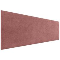 dhome cabecero rojo 135cm dual acabado toalla soft tapizado liso con patas 8cm grosor 70 alto tejido suave para pared acusticos cabeceros absorbentes 135cm 8cm - 70 al - rojo