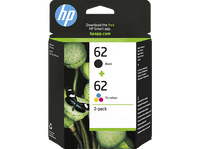 cartucho de tinta - hp 62 combo 2 pack negrotricolor planet partners