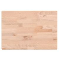 tabla de cortar madera maciza de haya 50x35x4 cm vidaxl