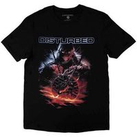 disturbed camiseta manga larga european tour 23 para mujer