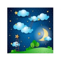 alfombra pvc infantil escaleras al cielo 95 x 200 cm