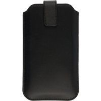 universal pouch phone case - black black