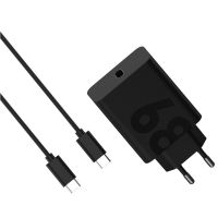 motorola turbopower 68w cargador de pared para smartphone y tablets negro