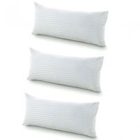 almohadas pack 3  fibra tacto pluma 90cm