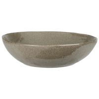 plato hondo de ceramica verde