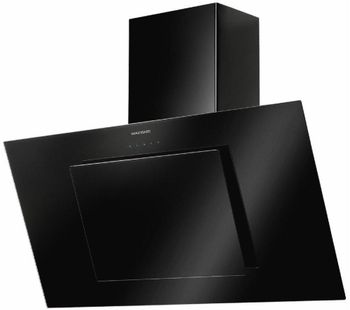 RANGEMASTER Opal 90 Chimney Cooker Hood - Black, Black