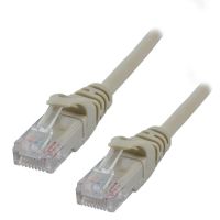 cable de red mcl cat6 uutp 3 m gris
