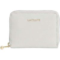 lacoste cartera monedero casual blanco farine para mujer