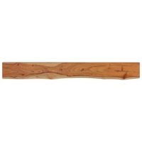 estante pared rectangular madera acacia borde vivo 160x20x38cm vidaxl