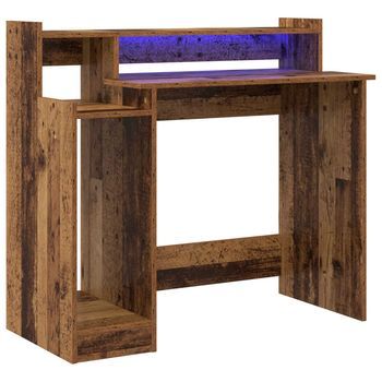 Escritorio | Mesa De Trabajo Madera Vieja 97 X 45 X 90 Cm Madera De Ingeniería