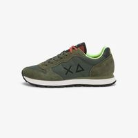 sun68 deportivas moda z46102 tom fluo 502-74 militare scuro para hombre