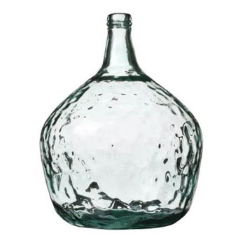 Maxia Market - Jarrón Florero Cristal en Vidrio verde reciclado Para Decoracion Hogar