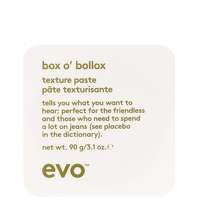 evo hair box o bollox texture paste 90g