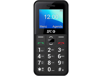 Móvil - SPC Fortune 2 Pocket Edition, Negro, 1.1