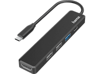 hub - rhama 00200117 5 gbps puertos universal negro