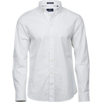 Tee Jays Camisa manga larga Perfect para hombre
