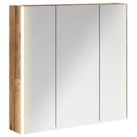 armario con espejo de bano madera vieja 735 x 155 x 70 cm vidaxl
