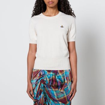 Vivienne Westwood Bea Cotton and Cashmere-Blend Top - XS