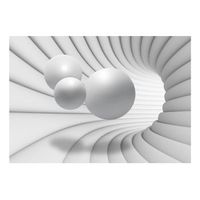 papel pintado 3d - race through the tunnel 200x140 cm