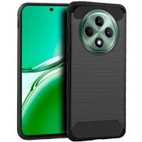 cool carcasa carbon negro para oppo reno 12 f 4g  5g  12 fs 4g  5g