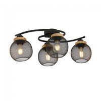 plafon de techo pablo 4 luces