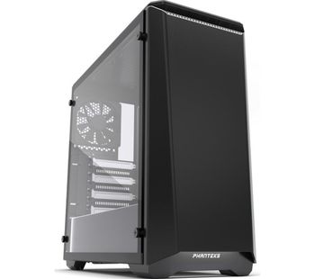 PHANTEKS Eclipse P400S ATX Mid-Tower PC Case - Black & White, Black