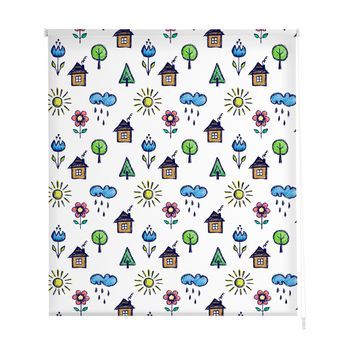 Estoralis - Estor Enrollable Translucido | Estampado Infantil | 110 X 255 Cm (ancho/alto) Tamaño Tela 107 X 250 Cm | I-3209 Unico