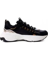 de cruyff - zapatillas negras para mujer - june sidezip negro