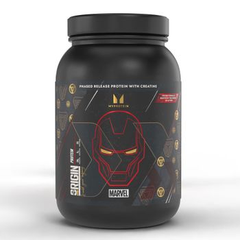 Origin Protein (con Creatina) - 25raciones - MARVEL Iron Man - Red Velvet Cake