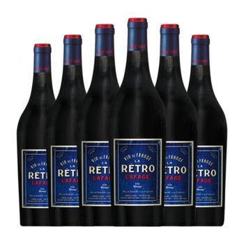 Lafage Vino Tinto La Retro Vin Joven 75 Cl 12.5% Vol. (pack De 6 Unidades)