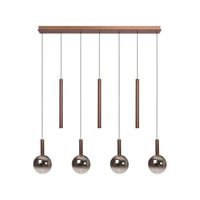 lampara colgante led jasmine cct dim 7x4w
