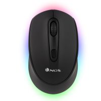 ngs smog-rb raton wireless rgb multidispositivo negro
