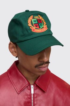 Gorra Con Bordado Universitario, Verde