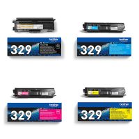 brother tn329bky full set original extra high capacity toners 4 pack