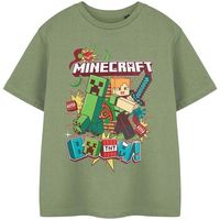 minecraft camiseta boom para nino