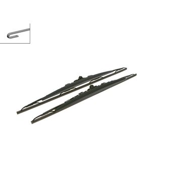 Super Plus Specific Wiper Blade Set With Spoilers 702S