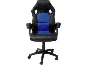 Silla gaming - Nacon CH-310, Ergonómico, Altura regulable, Máximo 110 kg, 5 ruedas, Azul