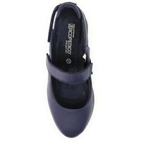 arcopedico bailarinas bailarina vegana minavi licra azul para mujer