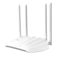punto de acceso wifi tp-link interior ac1200 dual band 5ghz  24ghz 4 antenas fijas poe pasivo apclient range extender