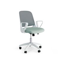 silla de escritorio regulable en menta