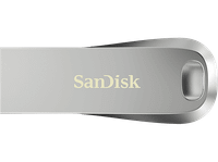 memoria usb 128gb - sandisk ultra luxe 32 400mbs proteccion por contrasena diseno metalico plata